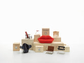 Miniatures Collection - Rood blauwe stoel | 