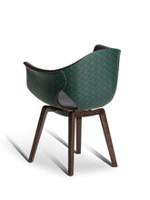 Ginger Leather Small Armchair | Ozwald Boateng | 