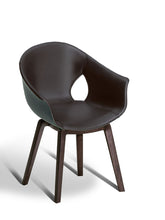 Ginger Leather Small Armchair | Ozwald Boateng | 