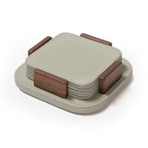 Tableware Collection - Leather Coaster Holder - Sustainable Home | 