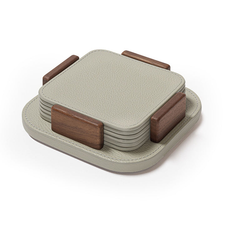 Tableware Collection - Leather Coaster Holder