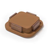 Tableware Collection - Leather Coaster Holder | 