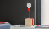 Filo Rosso | Cube Table Lamp | 