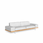 Allure Sofa | Three Seater Fabric Sofa - Talenti | 