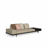 Allure Sofa | Three Seater Fabric Sofa & Shelf | 