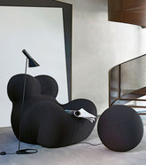 UP5_6 | Armchair with pouf | 