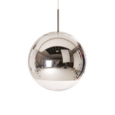 Mirror Ball Pendant Silver LED - Home Office | 