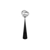 Melt Cone Fat Floor Silver LED - Lampade da Terra | 