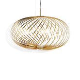 Spring Pendant Medium Brass LED | 