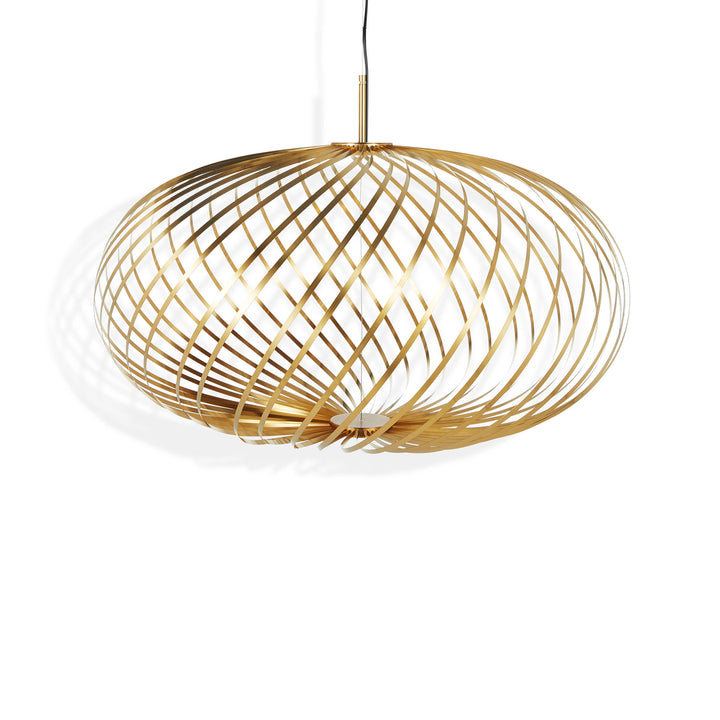 Spring Pendant Medium Brass LED